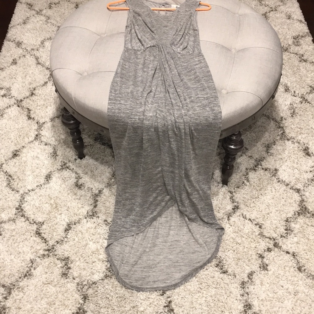 Anthropologie Cotton high low maxi